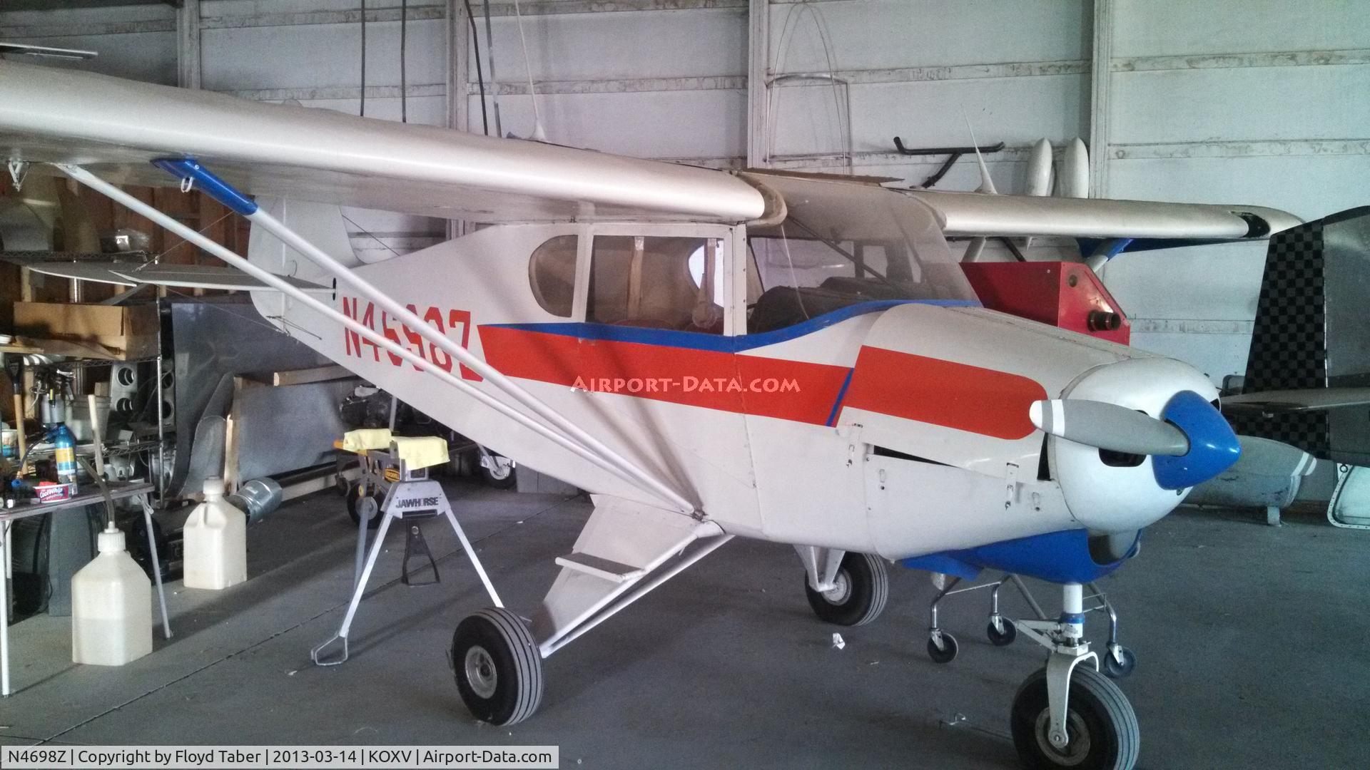 N4698Z, 1961 Piper PA-22-108 Colt C/N 22-8238, In the Shawver Collection