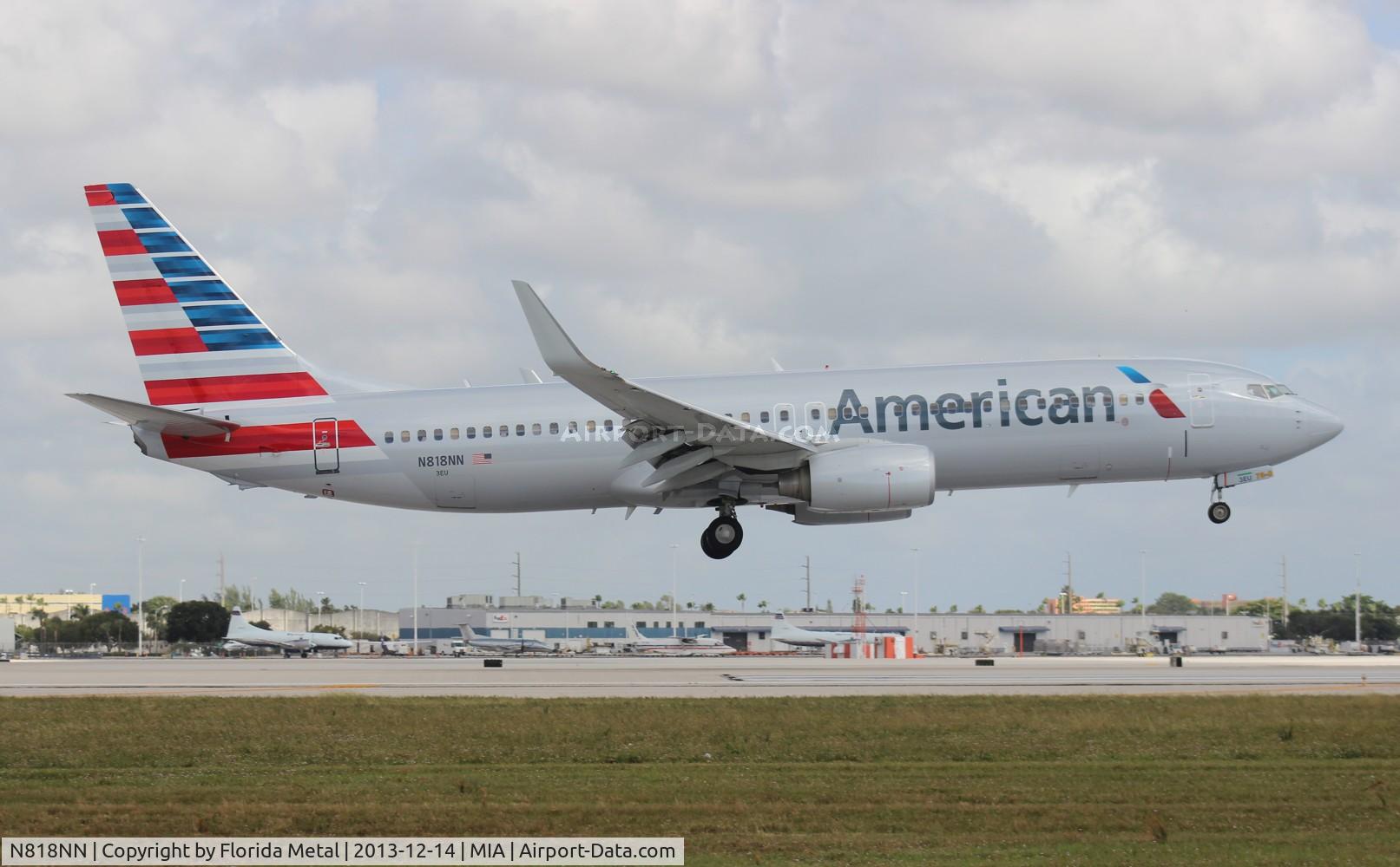N818NN, 2009 Boeing 737-823 C/N 30910, American 737-800