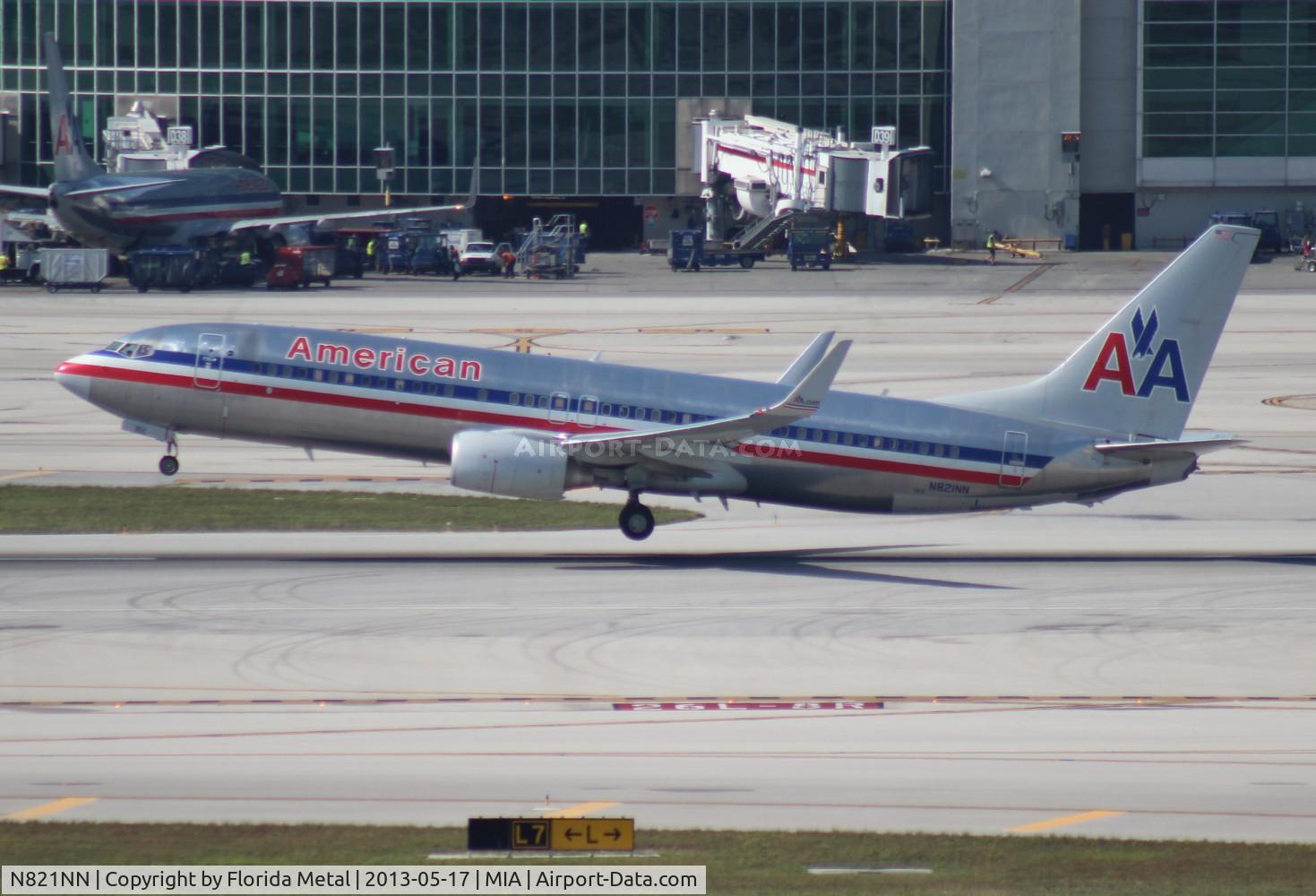 N821NN, 2009 Boeing 737-823 C/N 30912, American 737-800