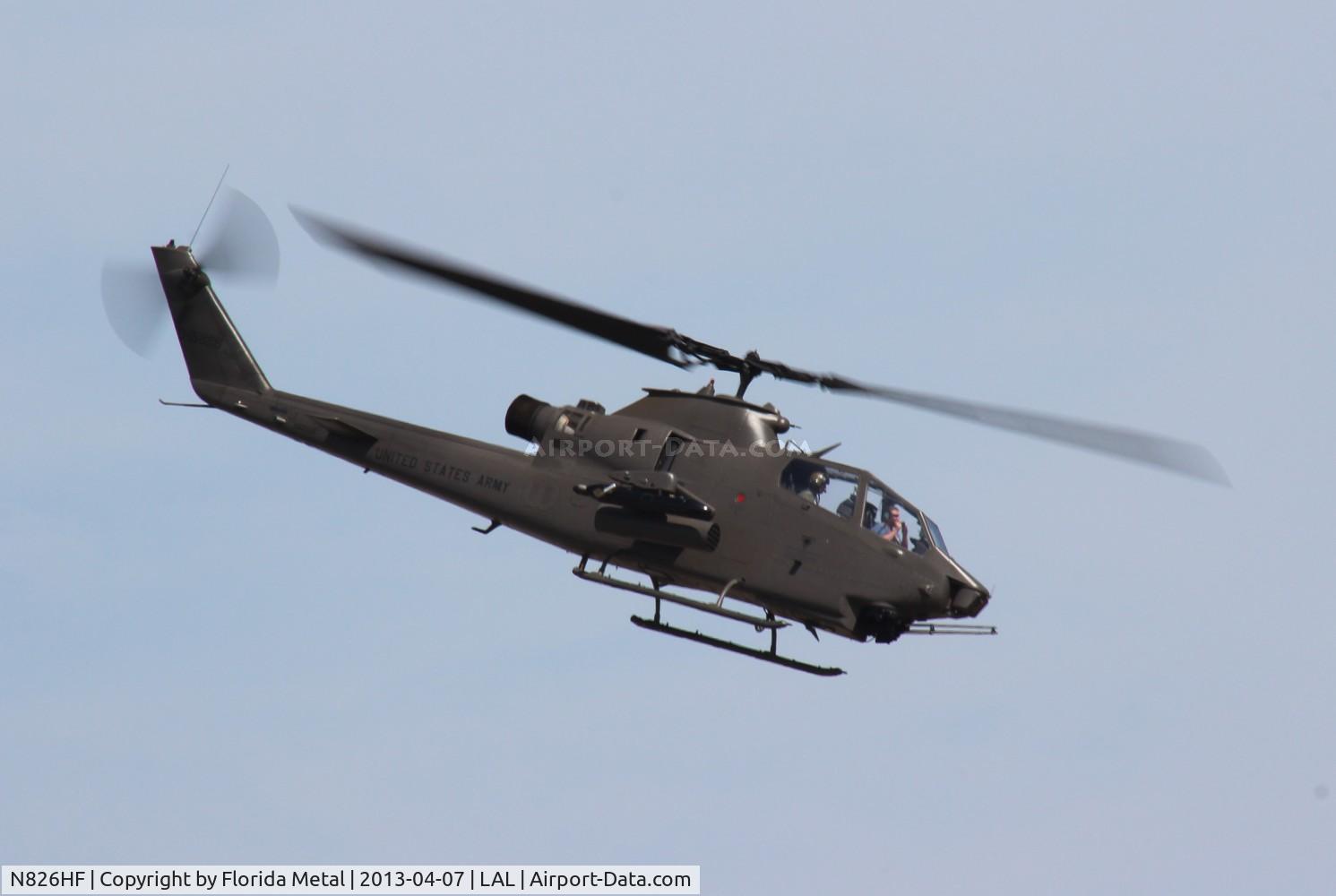 N826HF, 1967 Bell AH-1F Cobra C/N 67-15826, AH-1F Cobra