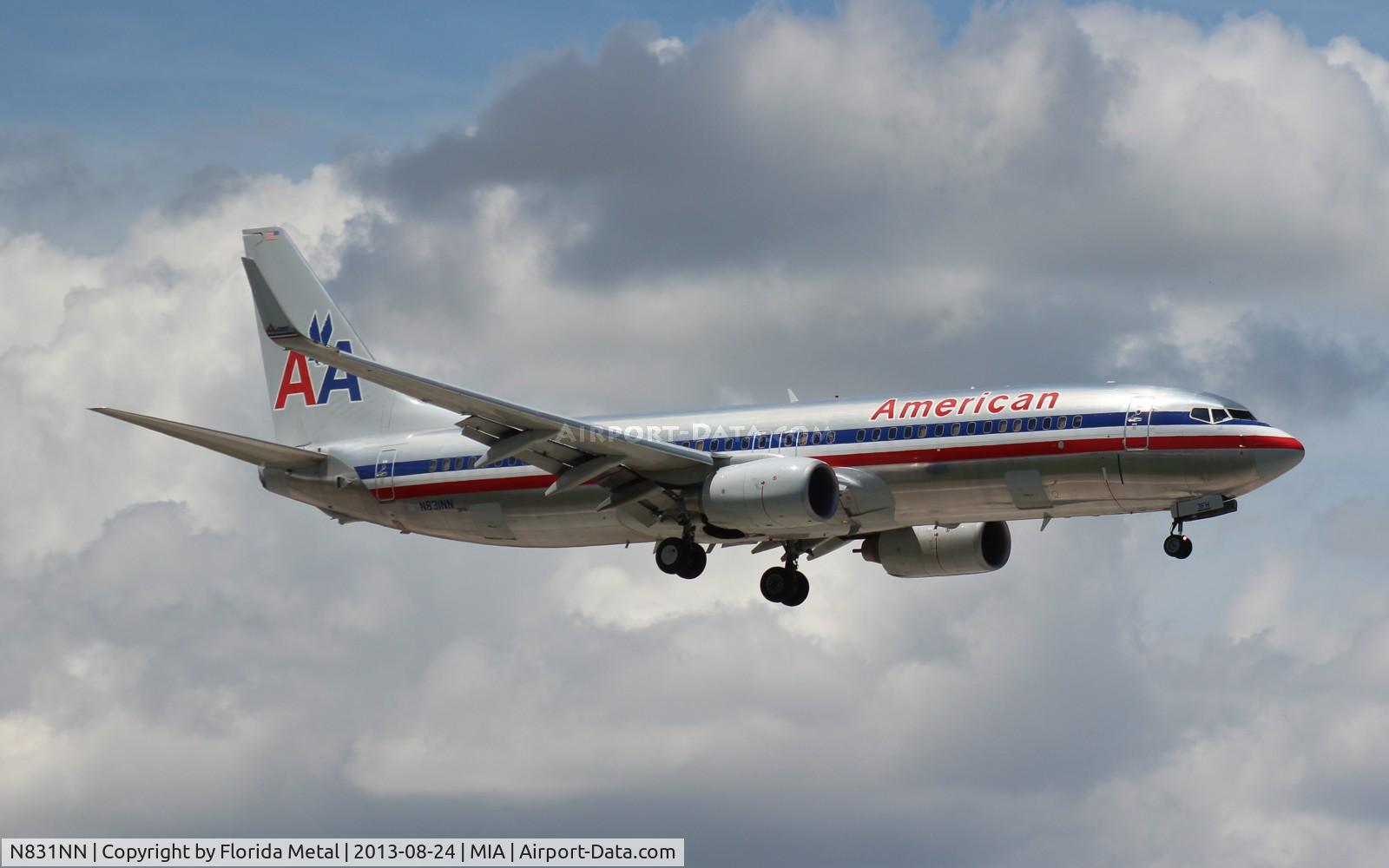 N831NN, 2010 Boeing 737-823 C/N 33211, American 737-800