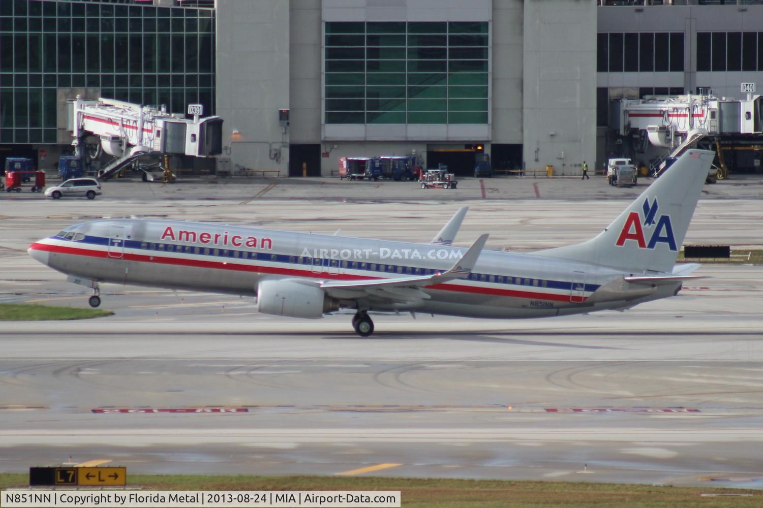 N851NN, 2010 Boeing 737-823 C/N 29556, American 737-800