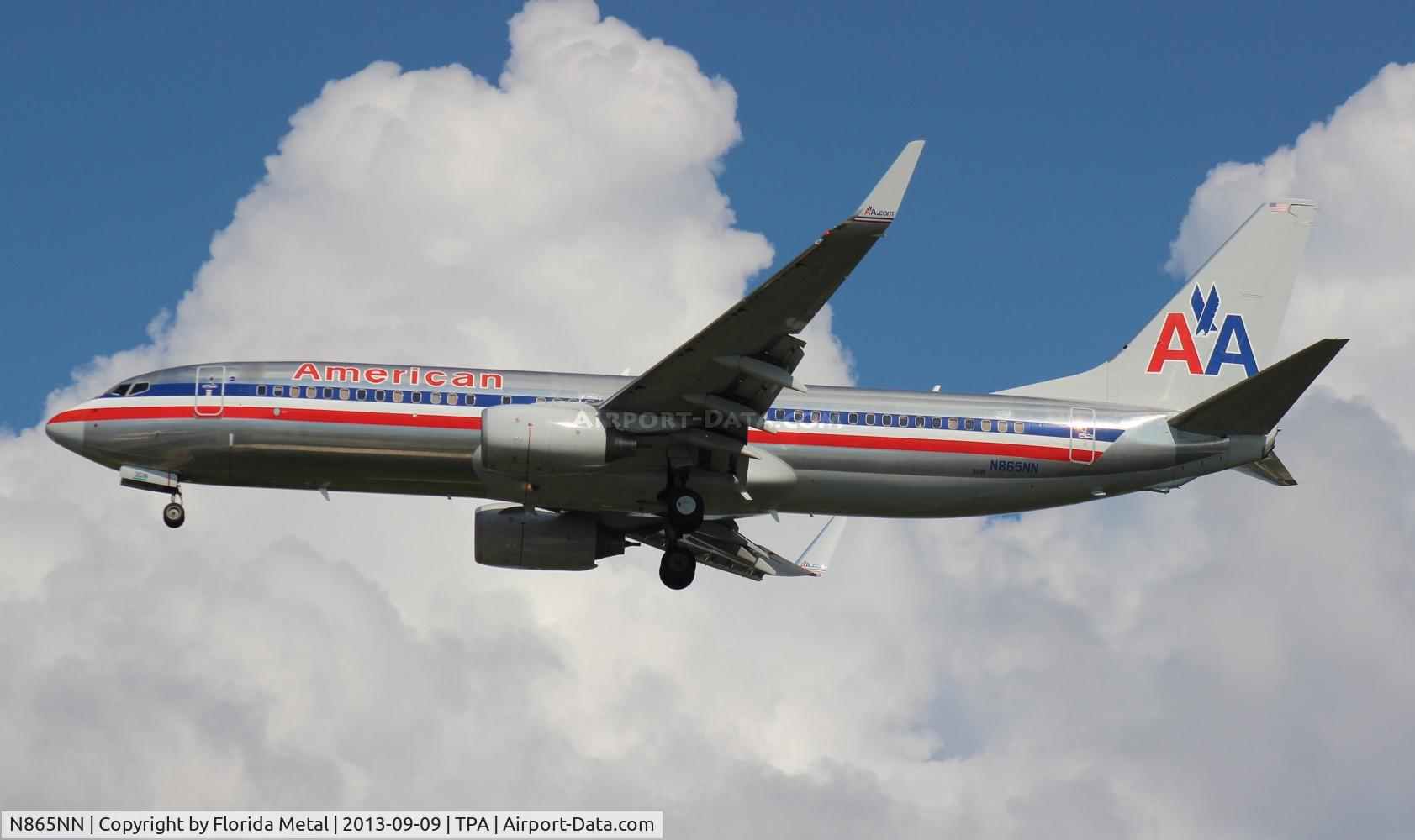 N865NN, 2010 Boeing 737-823 C/N 29554, American 737-800