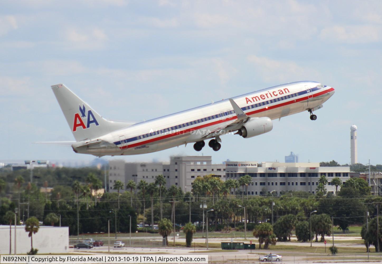 N892NN, 2012 Boeing 737-823 C/N 31145, American 737-800