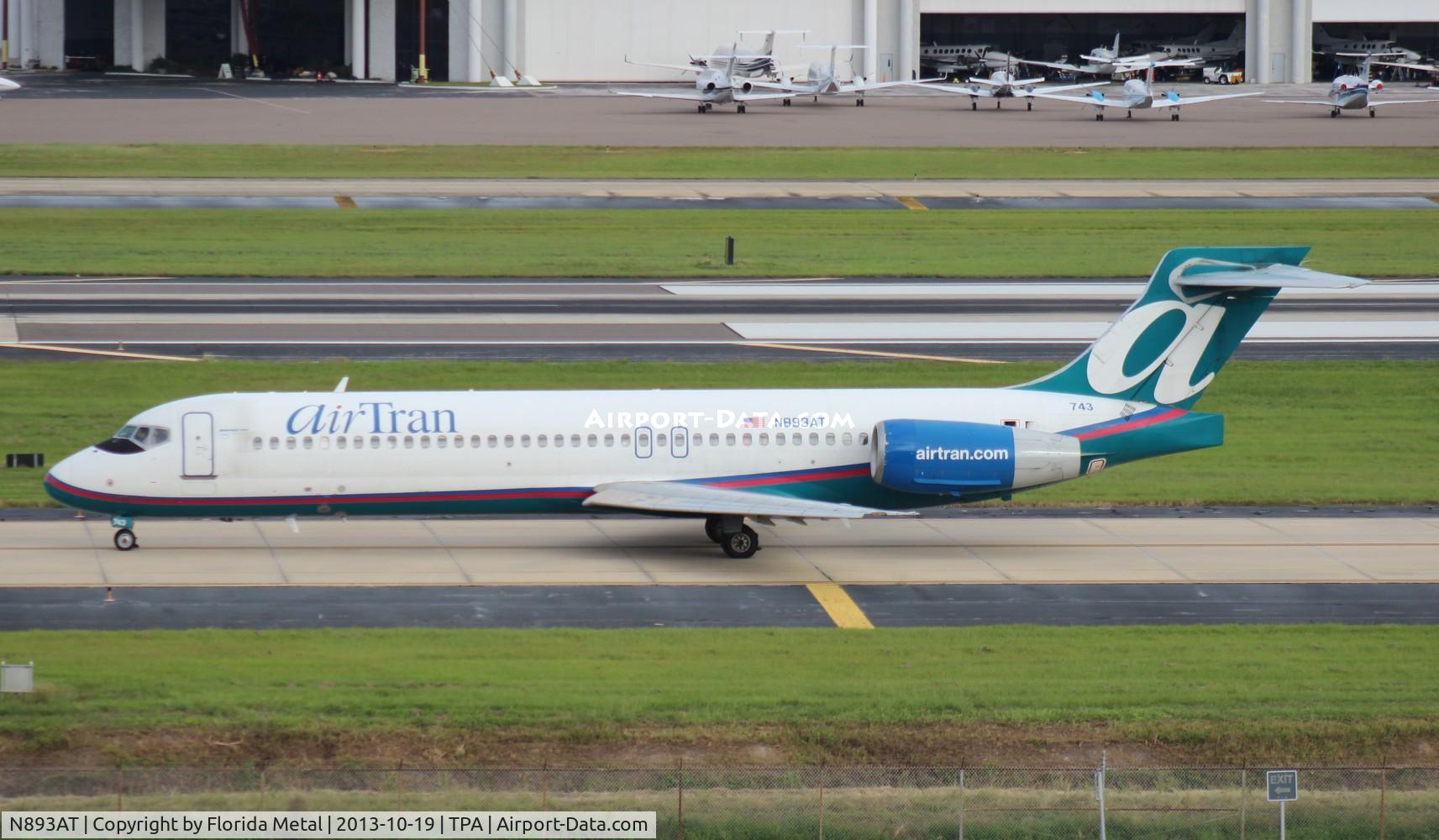 N893AT, 2004 Boeing 717-200 C/N 55045, Air Tran 717
