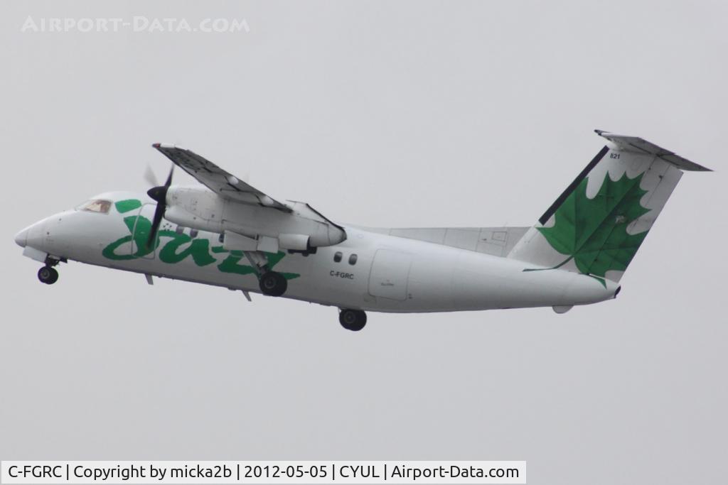 C-FGRC, 1989 De Havilland Canada DHC-8-102 Dash 8 C/N 195, Take off