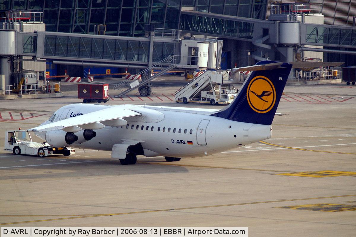 D-AVRL, 1996 British Aerospace Avro 146-RJ85 C/N E.2285, British Aerospace BAe 146-RJ85 [E2285] (Lufthansa Regional) Brussels~OO 13/08/2006