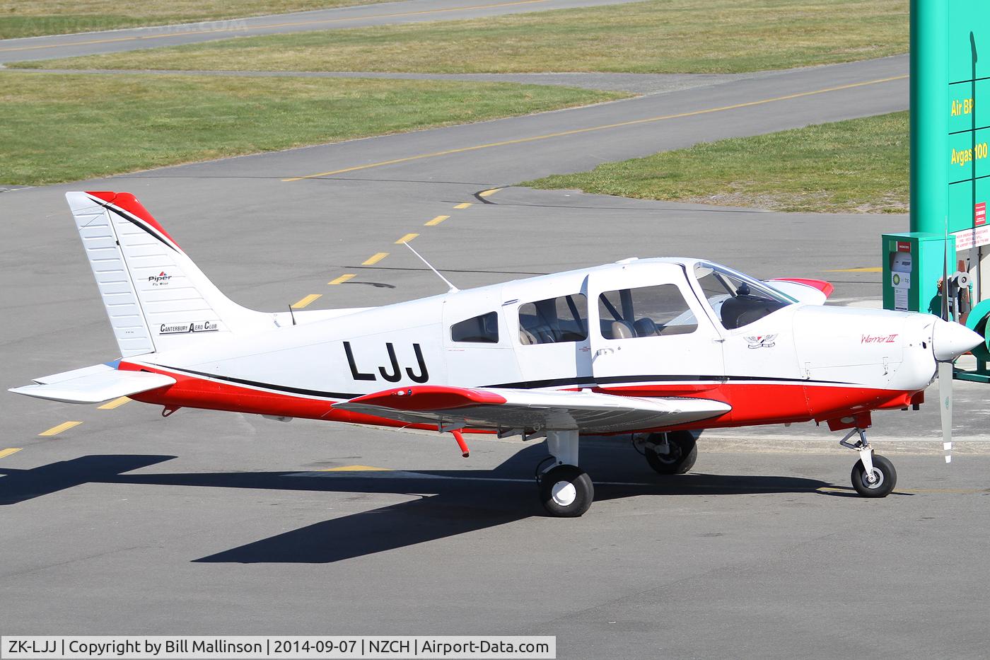 ZK-LJJ, Piper PA-28-161 C/N 28-42321, fuelling up
