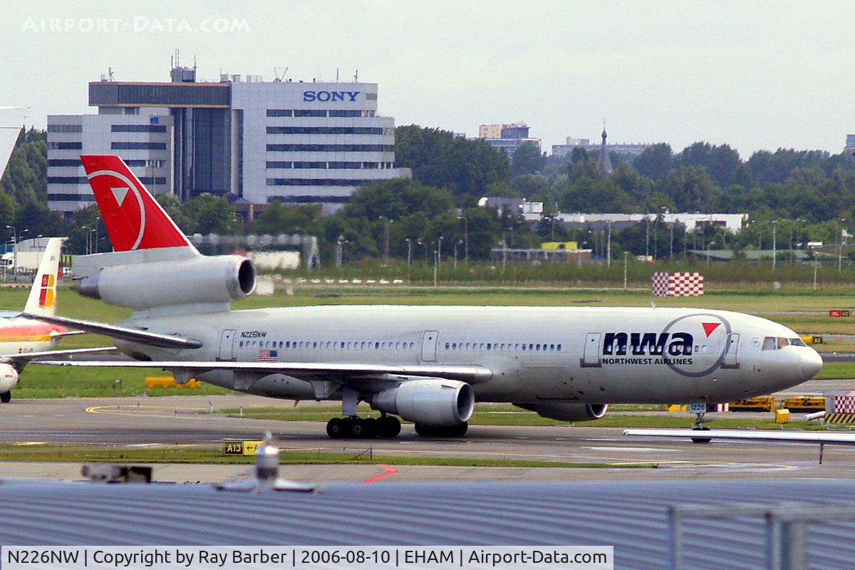 N226NW, 1980 Douglas DC-10-30ER C/N 46583, McDonnell Douglas DC-10-30 [46583] (Northwest Airlines) Amsterdam-Schiphol~PH 10/08/2006