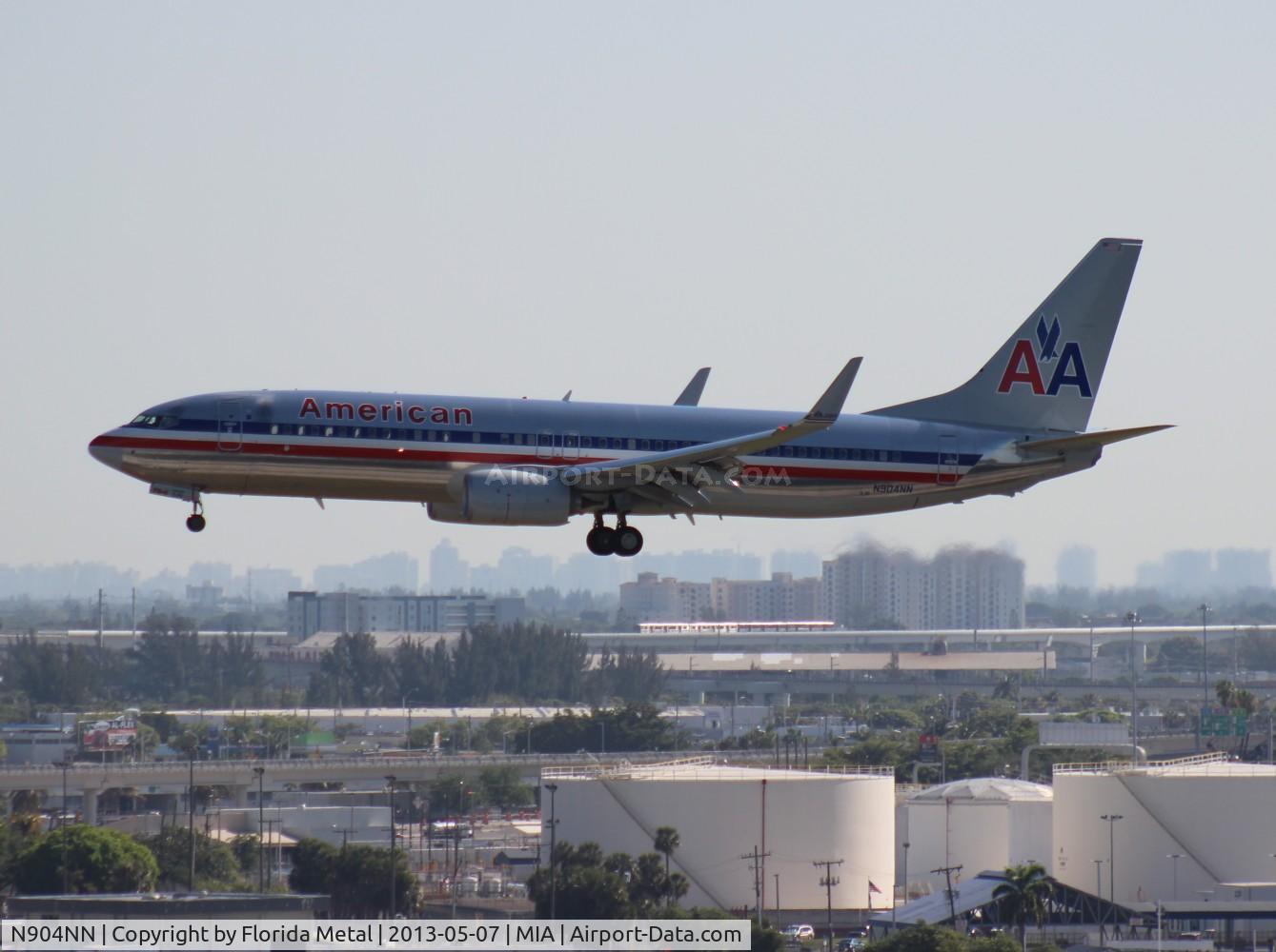 N904NN, 2012 Boeing 737-823 C/N 33317, American 737-800