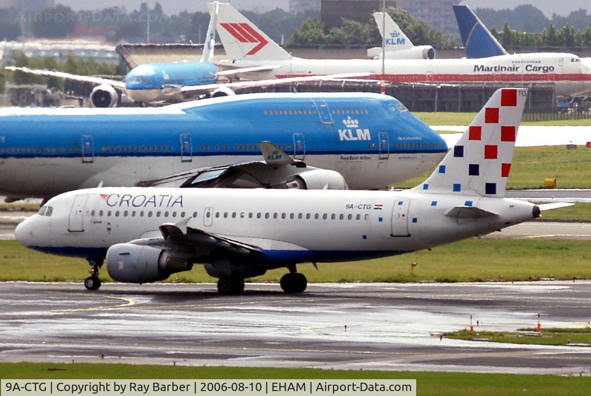 9A-CTG, 1998 Airbus A319-112 C/N 767, Airbus A319-112 [0767] (Croatia Airlines) Amsterdam-Schiphol~PH 10/08/2006