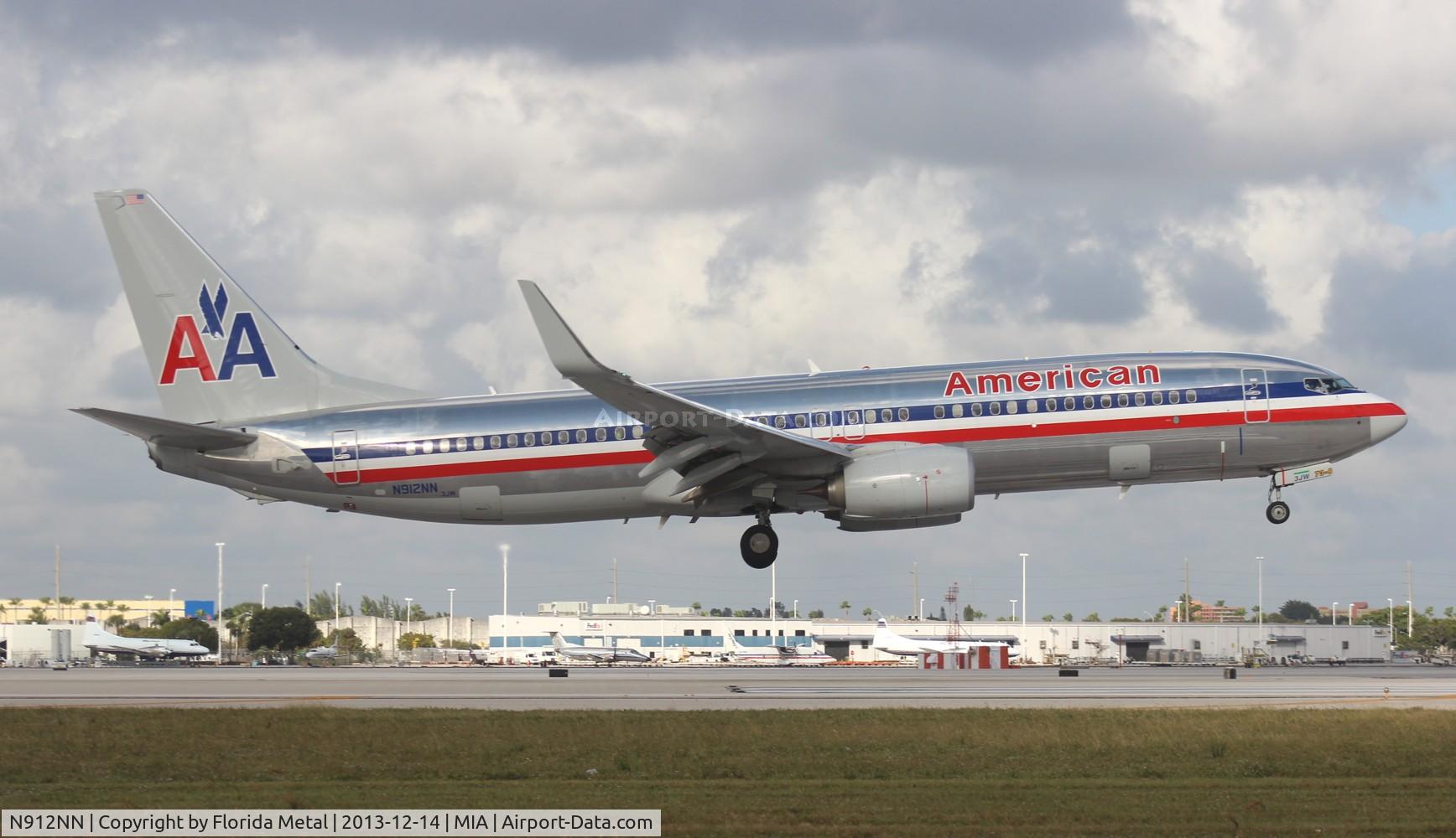 N912NN, 2012 Boeing 737-823 C/N 33319, American 737-800