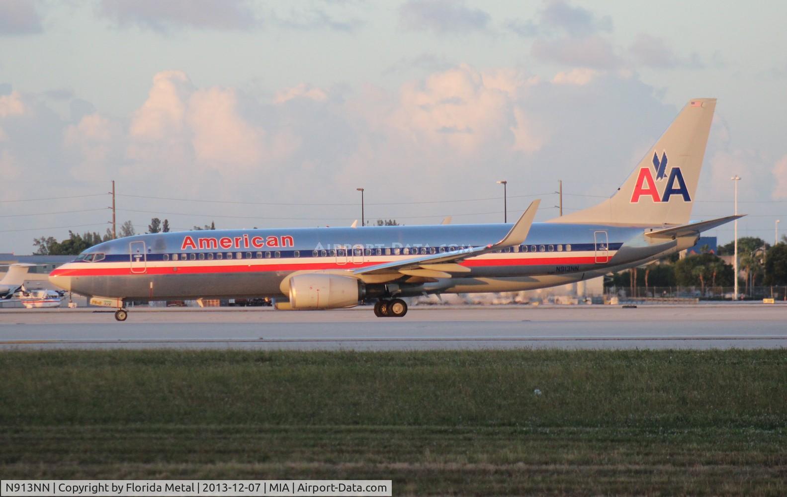 N913NN, 2013 Boeing 737-823 C/N 29571, American 737-800