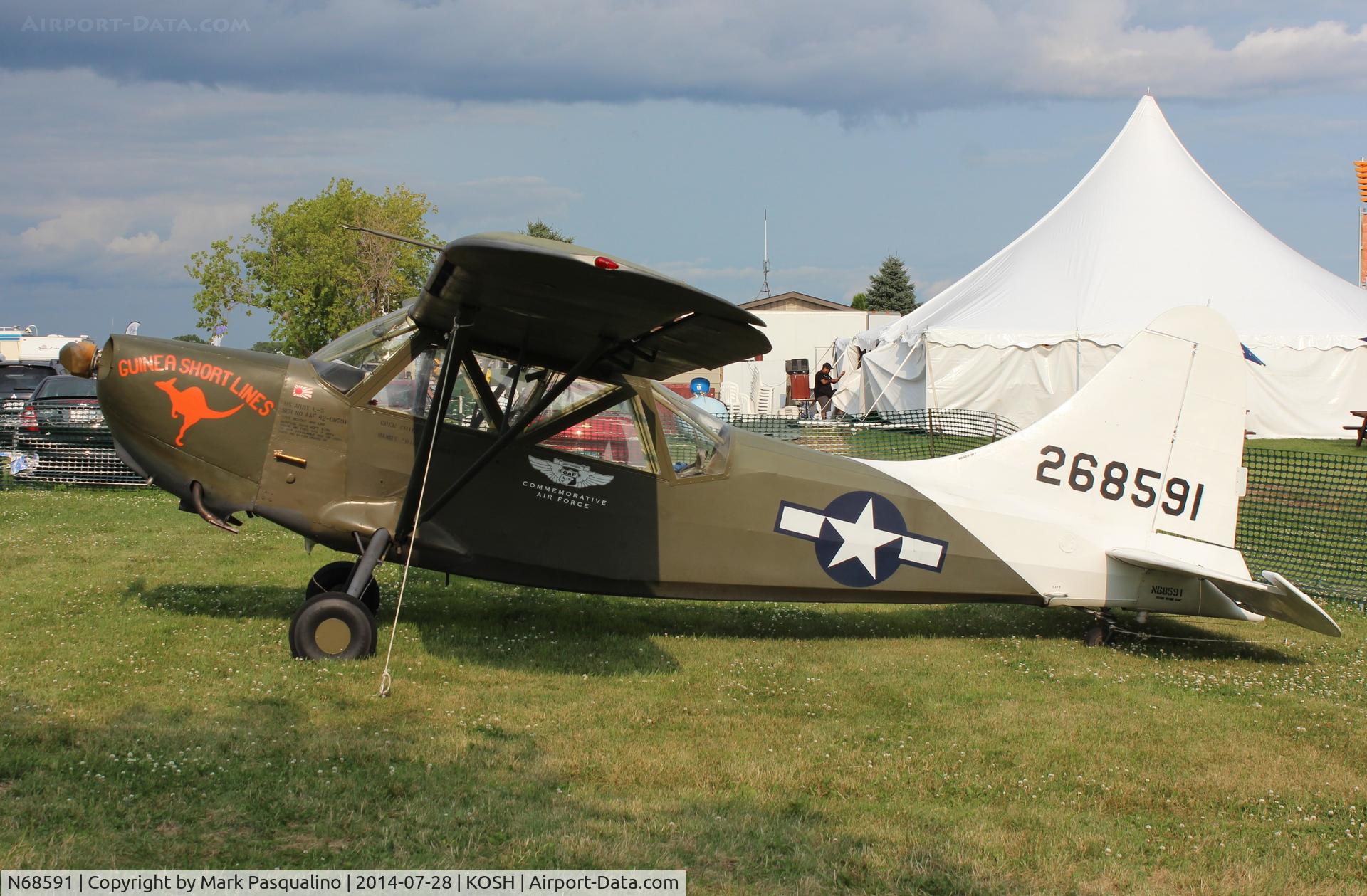 N68591, Stinson L-5 Sentinel C/N 42-98667 (76-908), Stinson L-5