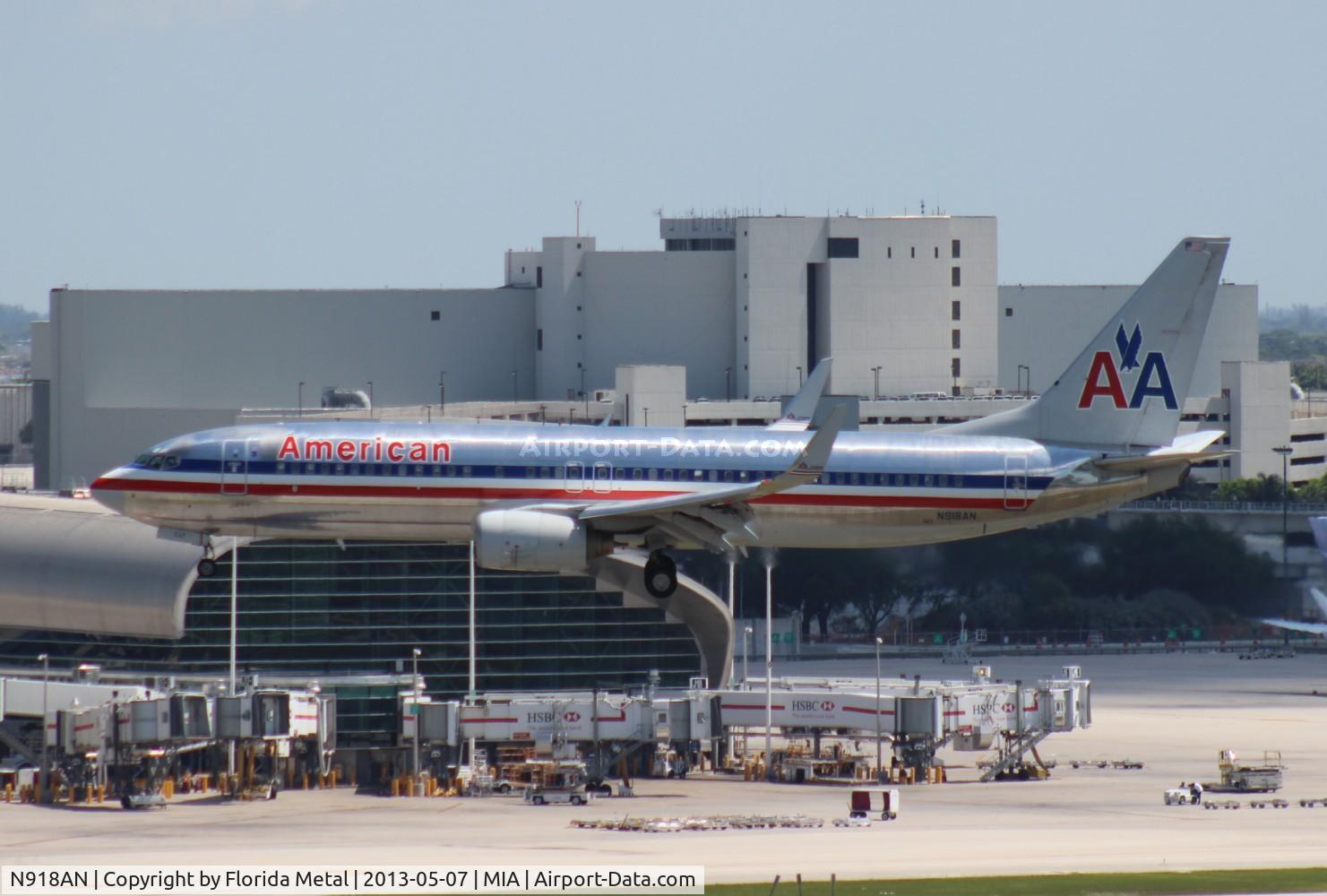 N918AN, 1999 Boeing 737-823 C/N 29519, American 737-800
