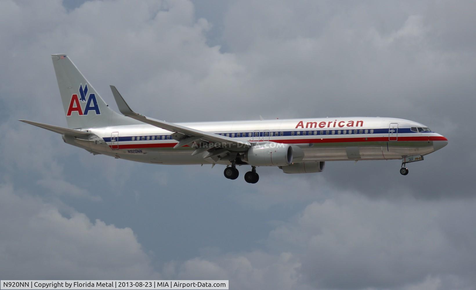 N920NN, 2013 Boeing 737-823 C/N 31165, American 737-800