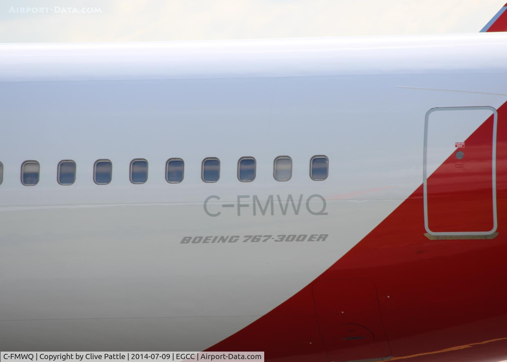C-FMWQ, 1995 Boeing 767-333/ER C/N 25584, Close Up detail