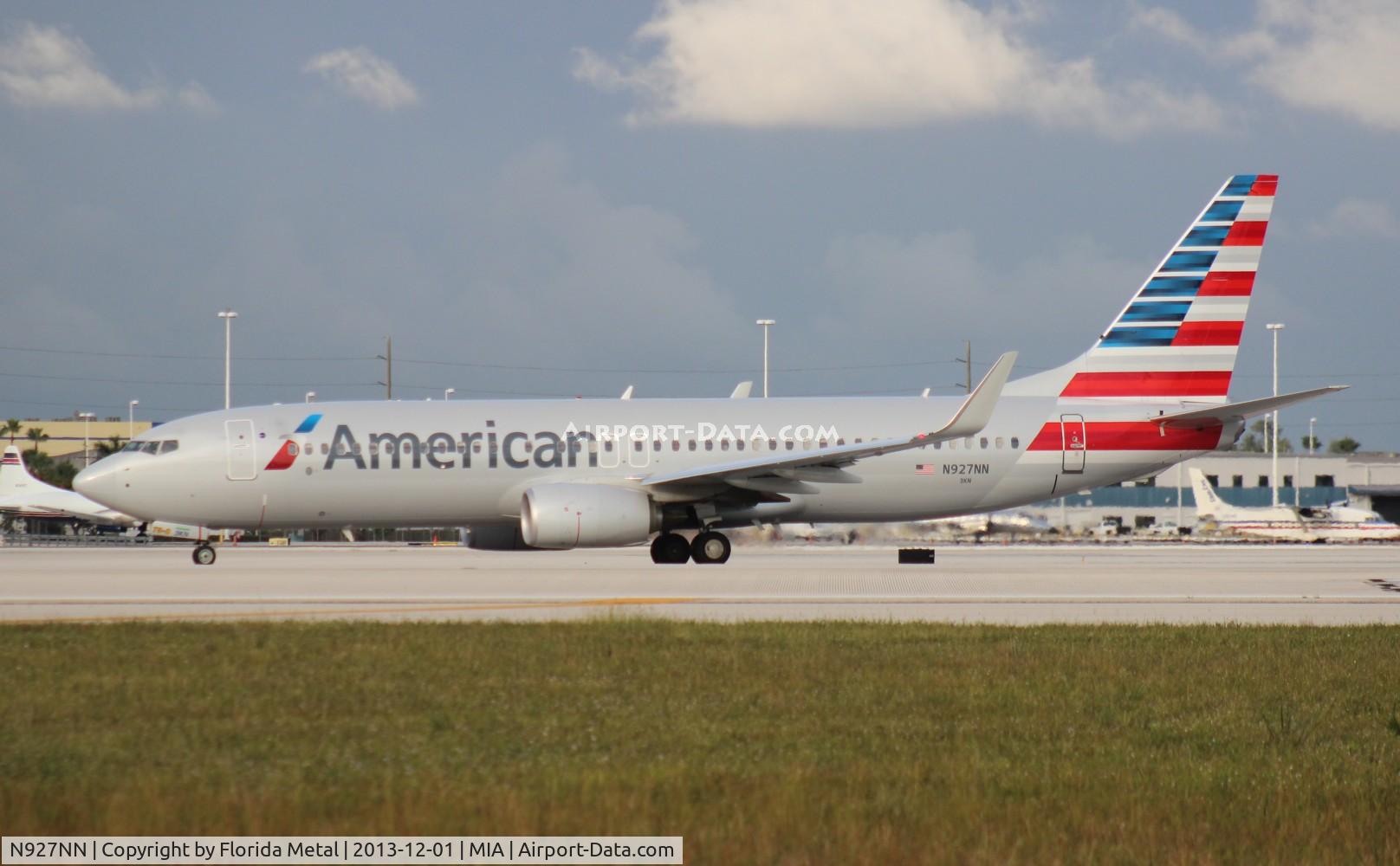 N927NN, 2013 Boeing 737-823 C/N 31171, American 737-800
