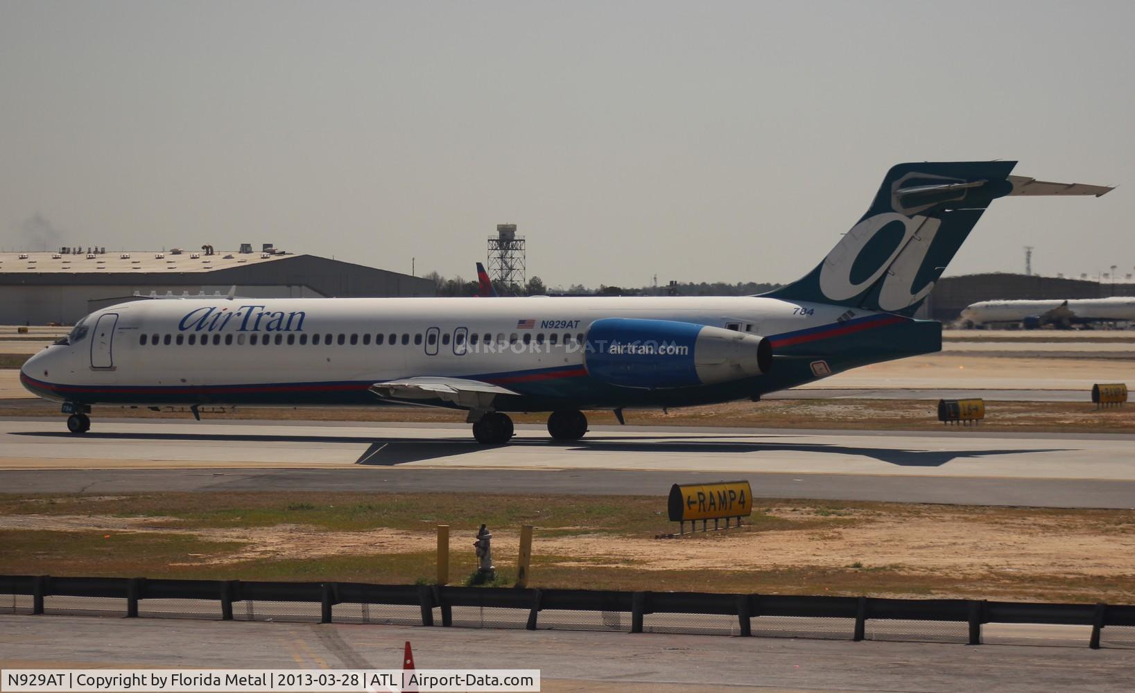 N929AT, 2000 Boeing 717-200 C/N 55075, Air Tran 717