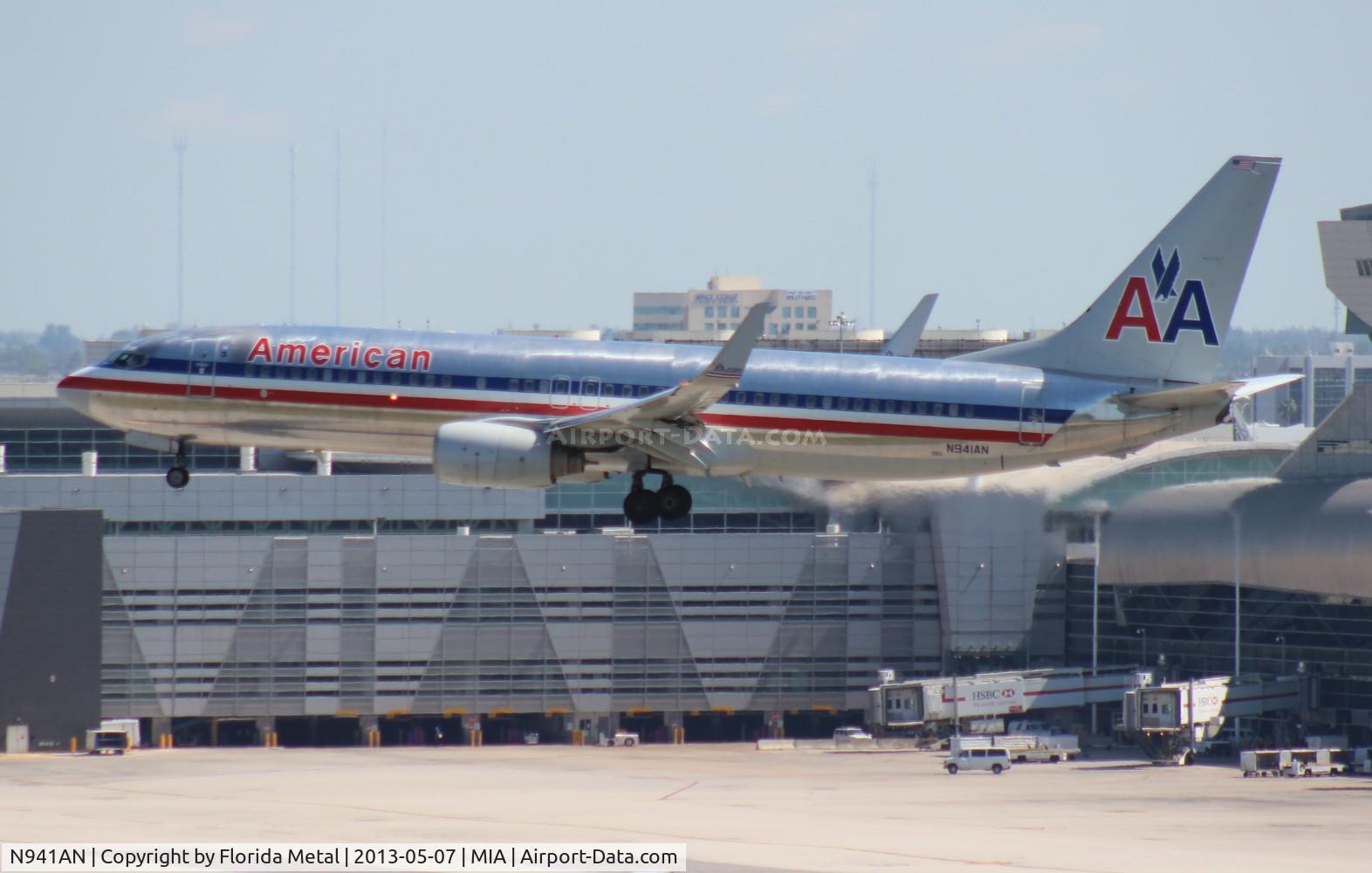 N941AN, 2000 Boeing 737-823 C/N 29534, American 737-800