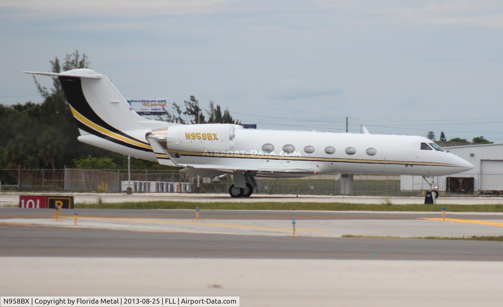 N958BX, 1993 Gulfstream Aerospace G-IV C/N 1227, Gulfstream IV