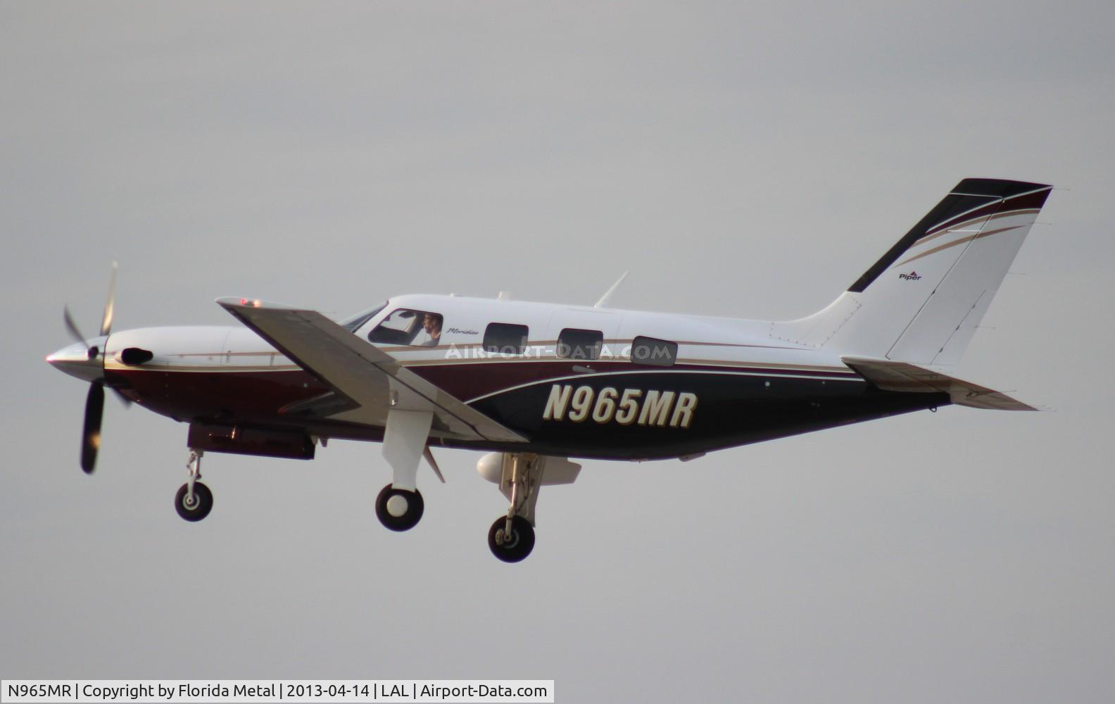 N965MR, 2011 Piper PA-46-500TP C/N 4697453, PA-46-500TP