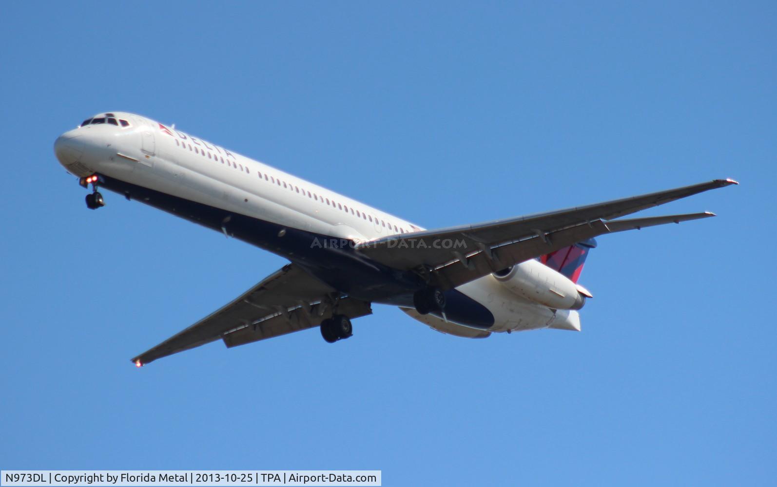 N973DL, 1991 McDonnell Douglas MD-88 C/N 53241, Delta MD-88