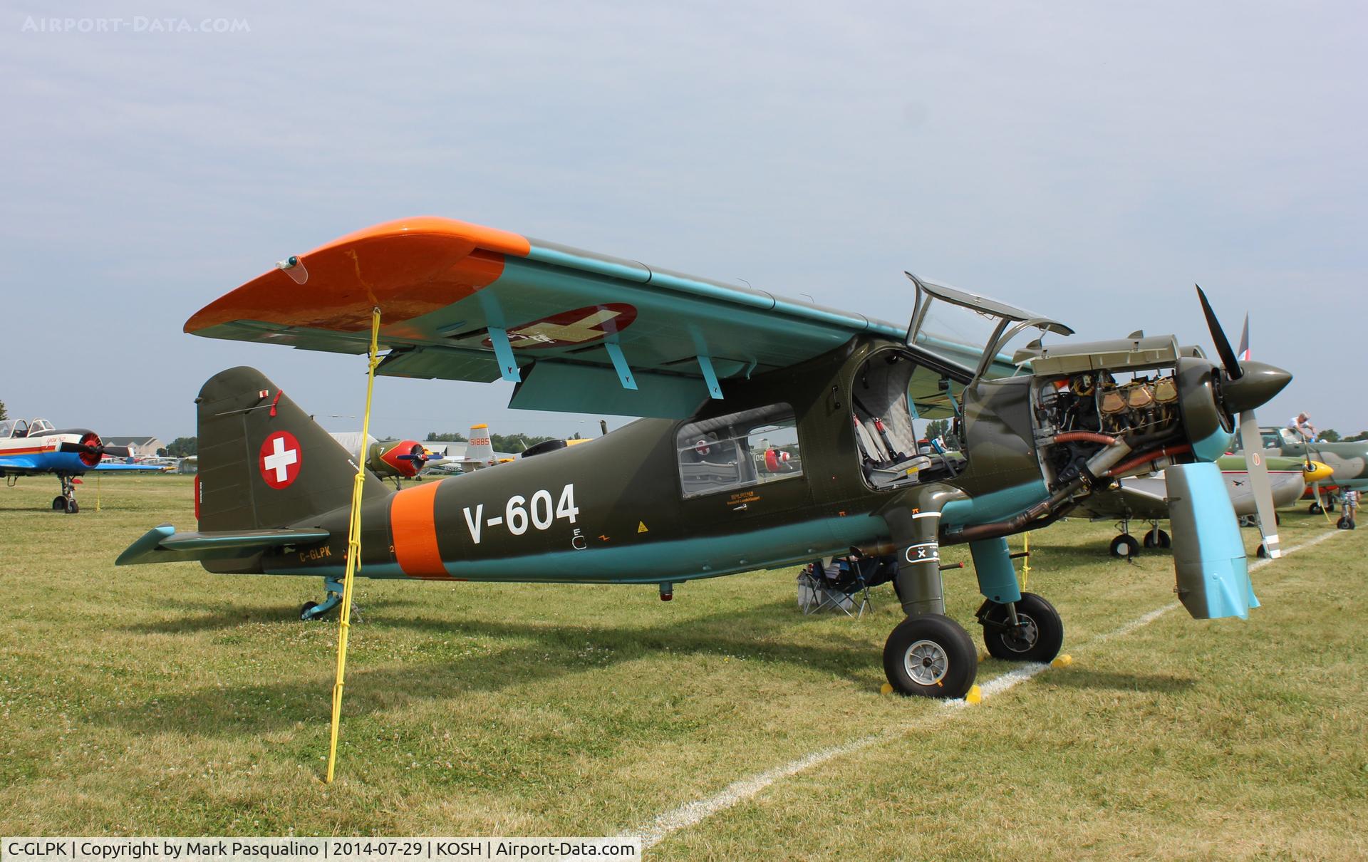 C-GLPK, 1958 Dornier Do-27H-2 C/N 27-1802-2011, Dornier Do-27H-2