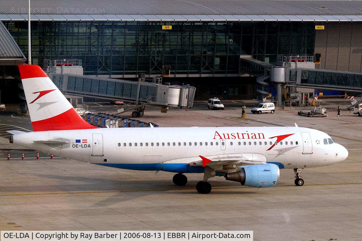 OE-LDA, 2004 Airbus A319-112 C/N 2131, Airbus A319-112 [2131] (Austrian Airlines) Brussels~OO 13/08/2006