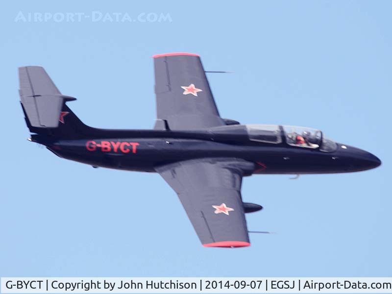 G-BYCT, 1973 Aero L-29 Delfin C/N 395142, Seething Charity Air Day 2014