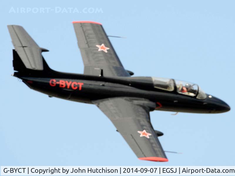 G-BYCT, 1973 Aero L-29 Delfin C/N 395142, Seething Charity Air Day 2014
