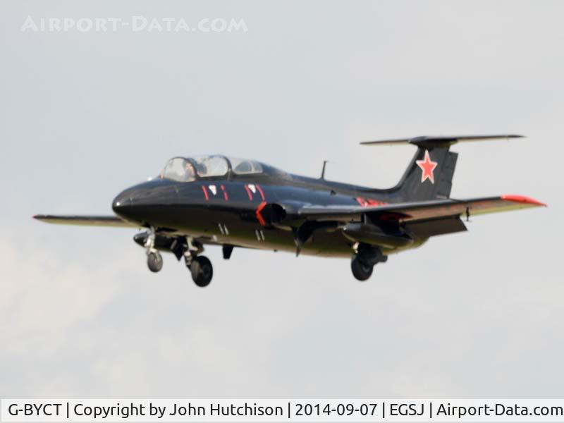 G-BYCT, 1973 Aero L-29 Delfin C/N 395142, Seething Charity Air Day 2014