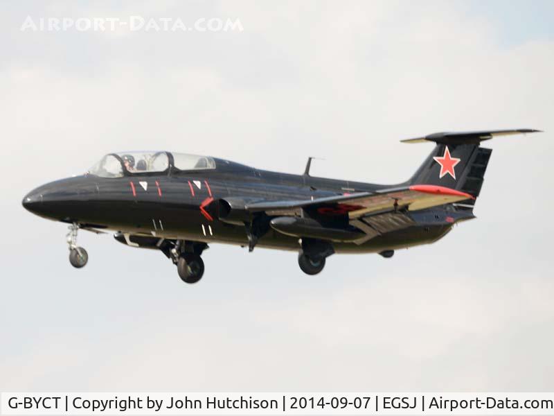 G-BYCT, 1973 Aero L-29 Delfin C/N 395142, Seething Charity Air Day 2014