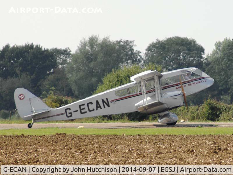 G-ECAN, 1943 De Havilland Australia DH-84 Dragon 3 C/N DHA2048, Seething Charity Air Day 2014