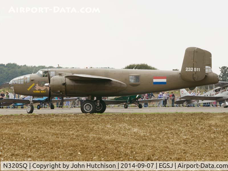 N320SQ, 1944 North American B-25N Mitchell C/N 108-32782, Seething Charity Air Day 2014