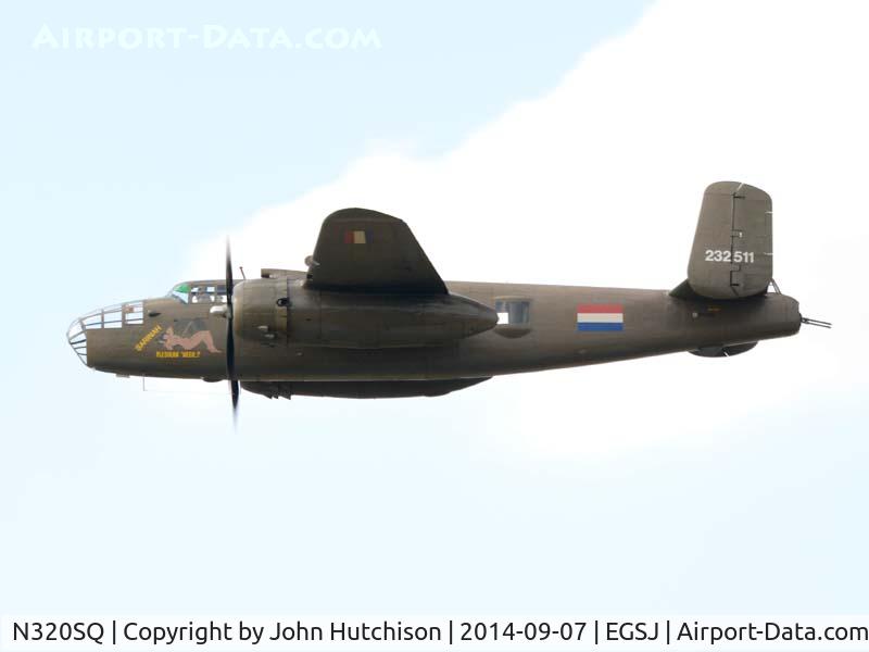N320SQ, 1944 North American B-25N Mitchell C/N 108-32782, Seething Charity Air Day 2014