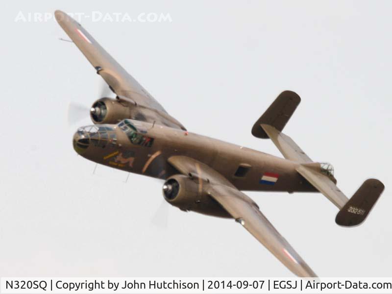 N320SQ, 1944 North American B-25N Mitchell C/N 108-32782, Seething Charity Air Day 2014