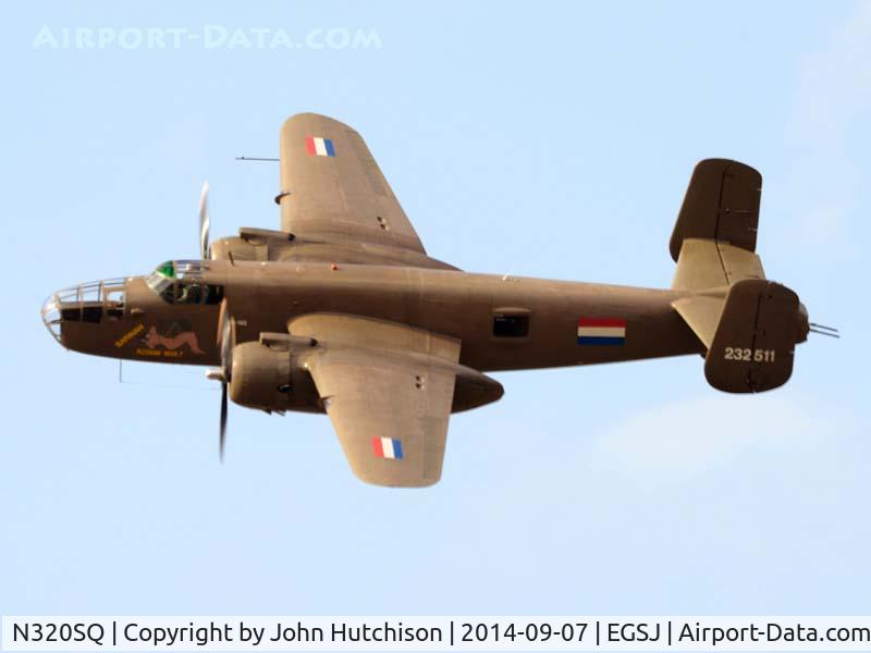 N320SQ, 1944 North American B-25N Mitchell C/N 108-32782, Seething Charity Air Day 2014