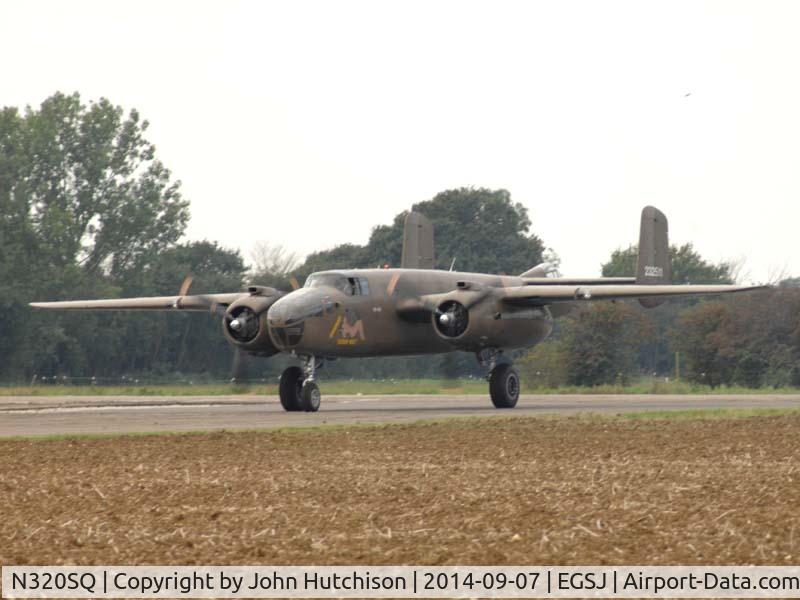 N320SQ, 1944 North American B-25N Mitchell C/N 108-32782, Seething Charity Air Day 2014