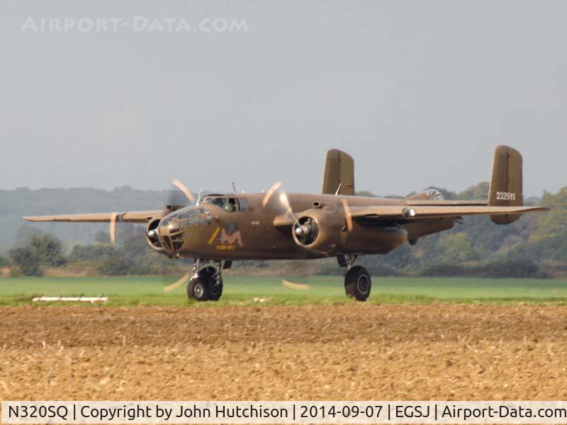N320SQ, 1944 North American B-25N Mitchell C/N 108-32782, Seething Charity Air Day 2014