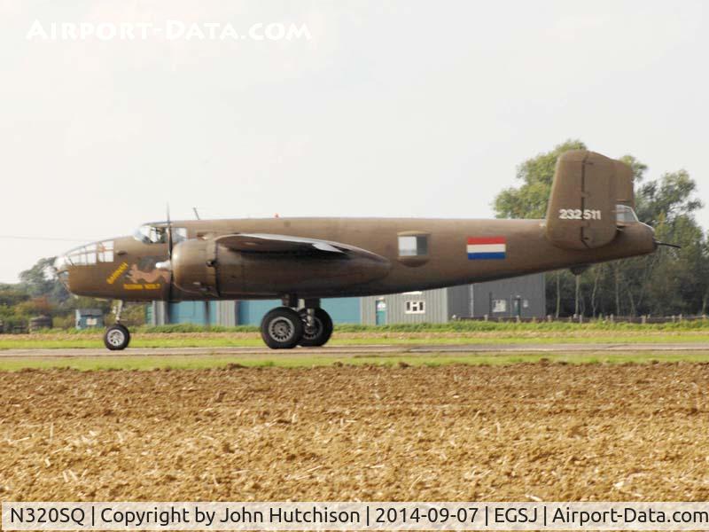 N320SQ, 1944 North American B-25N Mitchell C/N 108-32782, Seething Charity Air Day 2014