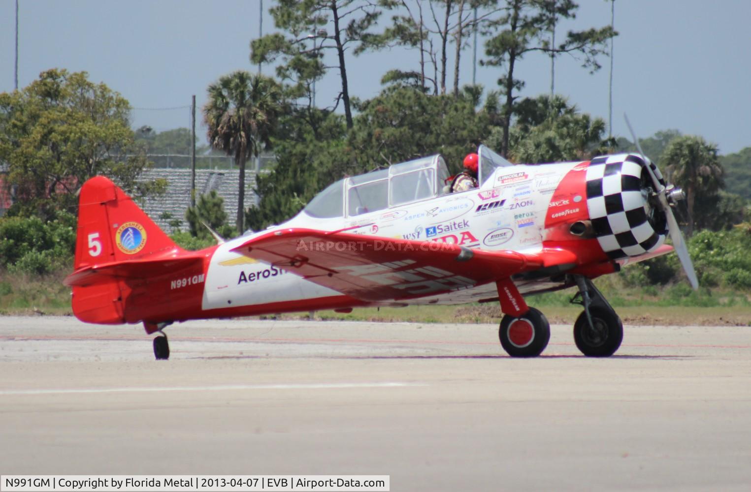 N991GM, 1941 North American AT-6C Texan C/N 88-17575, Aeroshell AT-6C