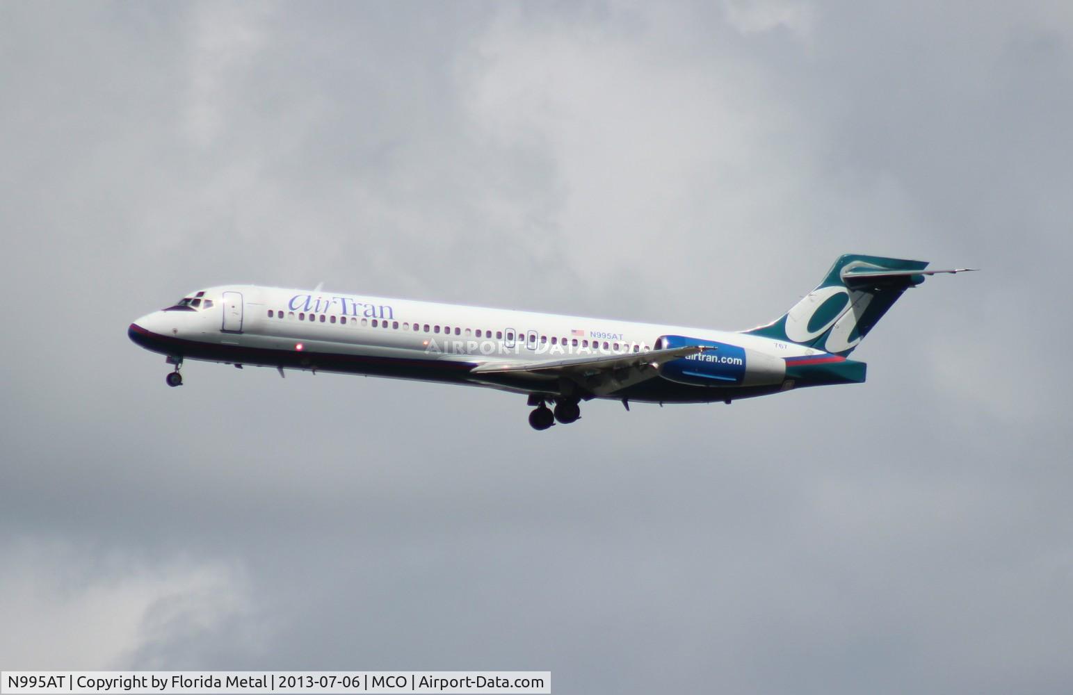 N995AT, 2002 Boeing 717-200 C/N 55139, Air Tran 717