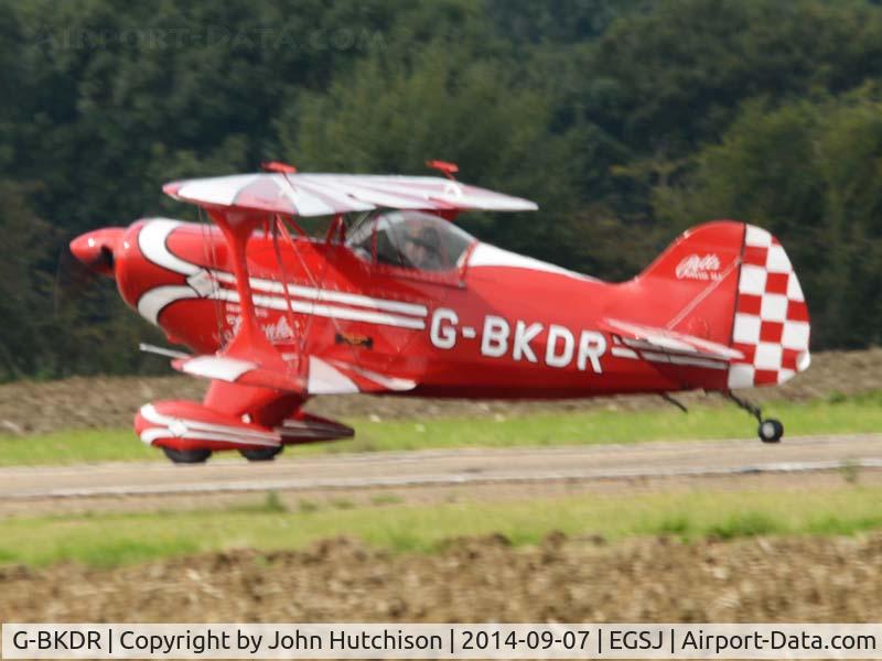 G-BKDR, 1982 Pitts S-1S Special C/N PFA 009-10654, Seething Charity Air Day 2014