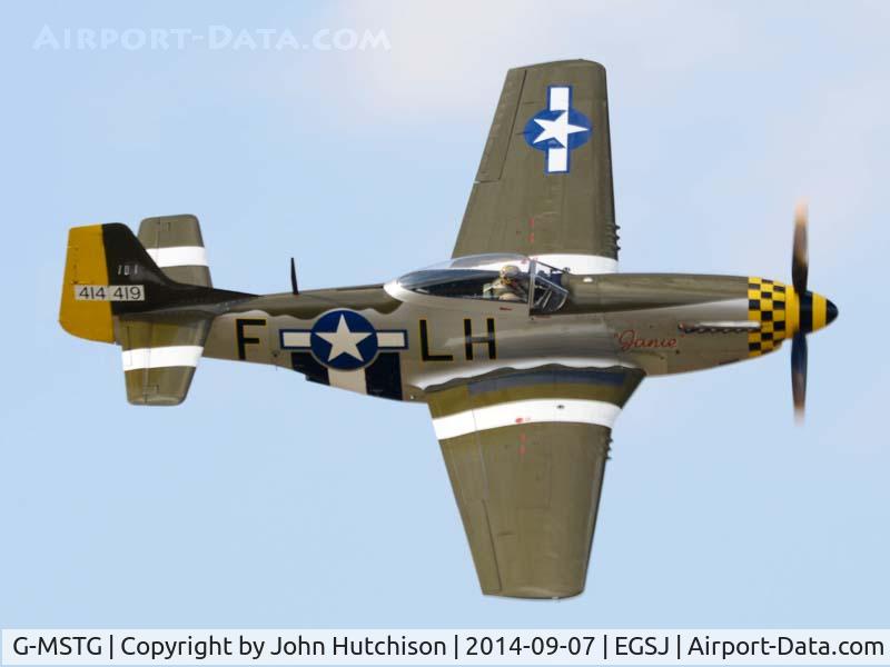 G-MSTG, 1945 North American P-51D Mustang C/N 124-48271, Seething Charity Air Day 2014