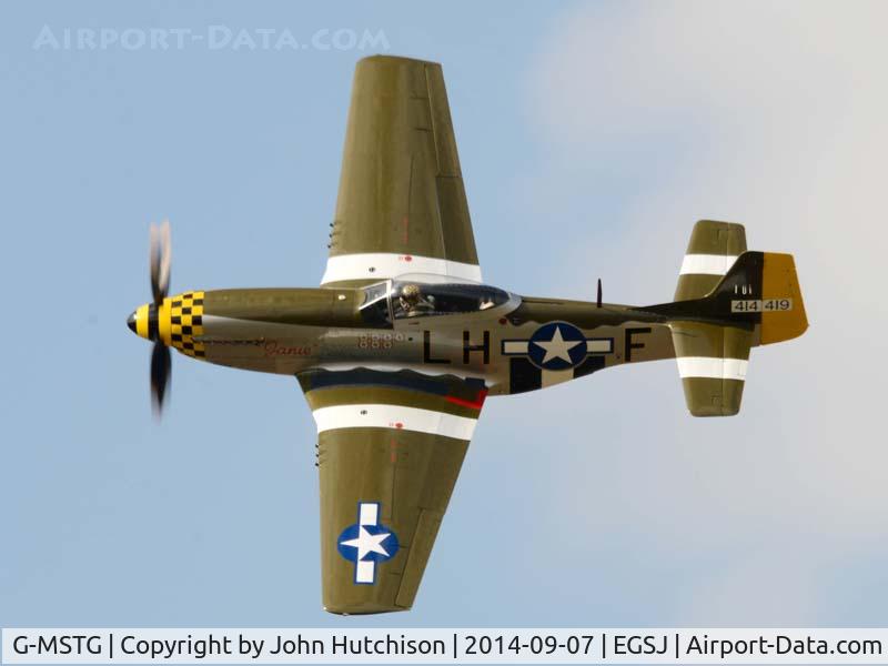 G-MSTG, 1945 North American P-51D Mustang C/N 124-48271, Seething Charity Air Day 2014