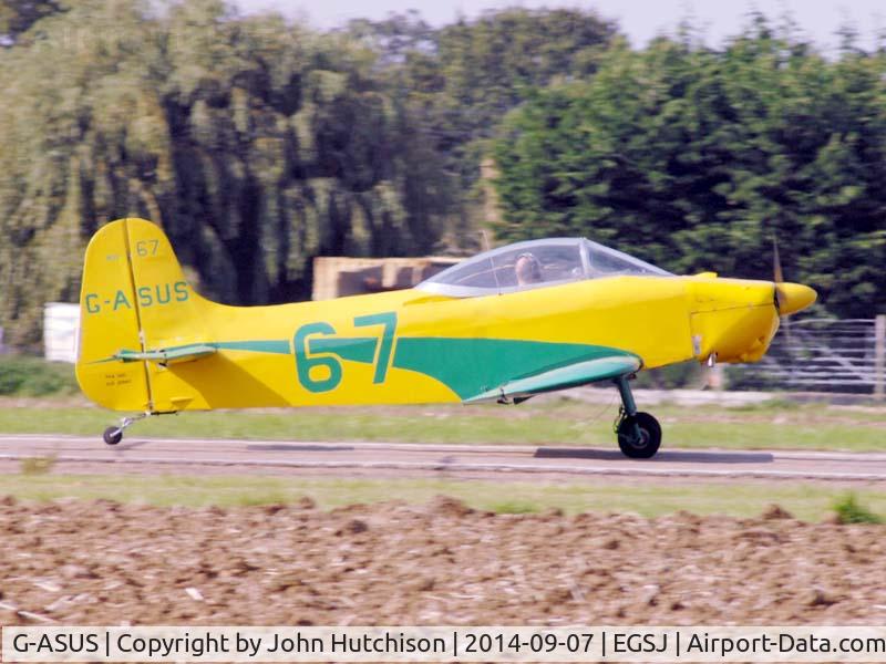 G-ASUS, 1967 Jurca MJ-2 Tempete C/N PFA 2001, Seething Charity Air Day 2014