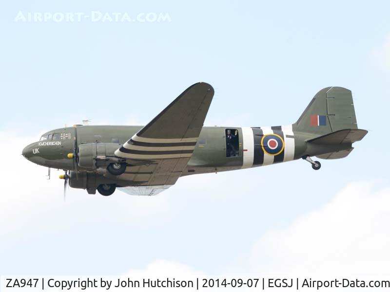 ZA947, 1943 Douglas C-47A-60-DL Dakota III C/N 10200, Seething Charity Air Day 2014
