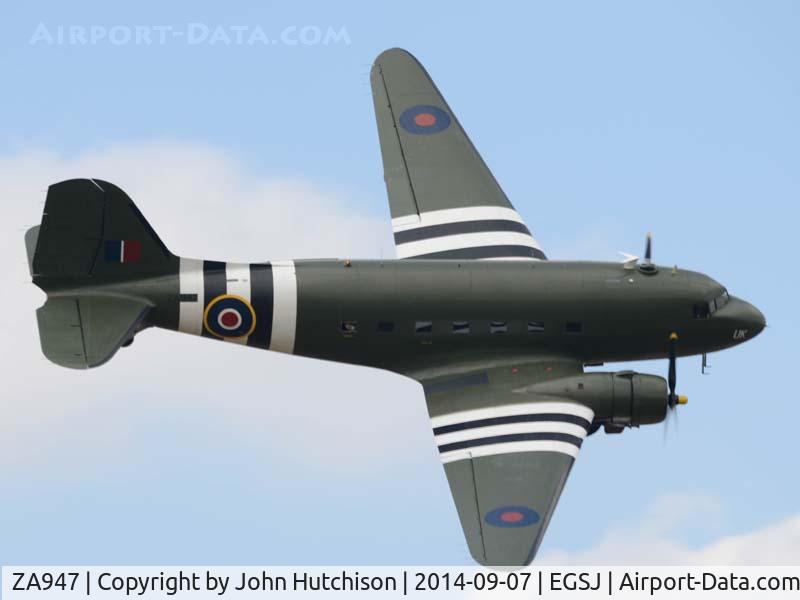 ZA947, 1943 Douglas C-47A-60-DL Dakota III C/N 10200, Seething Charity Air Day 2014