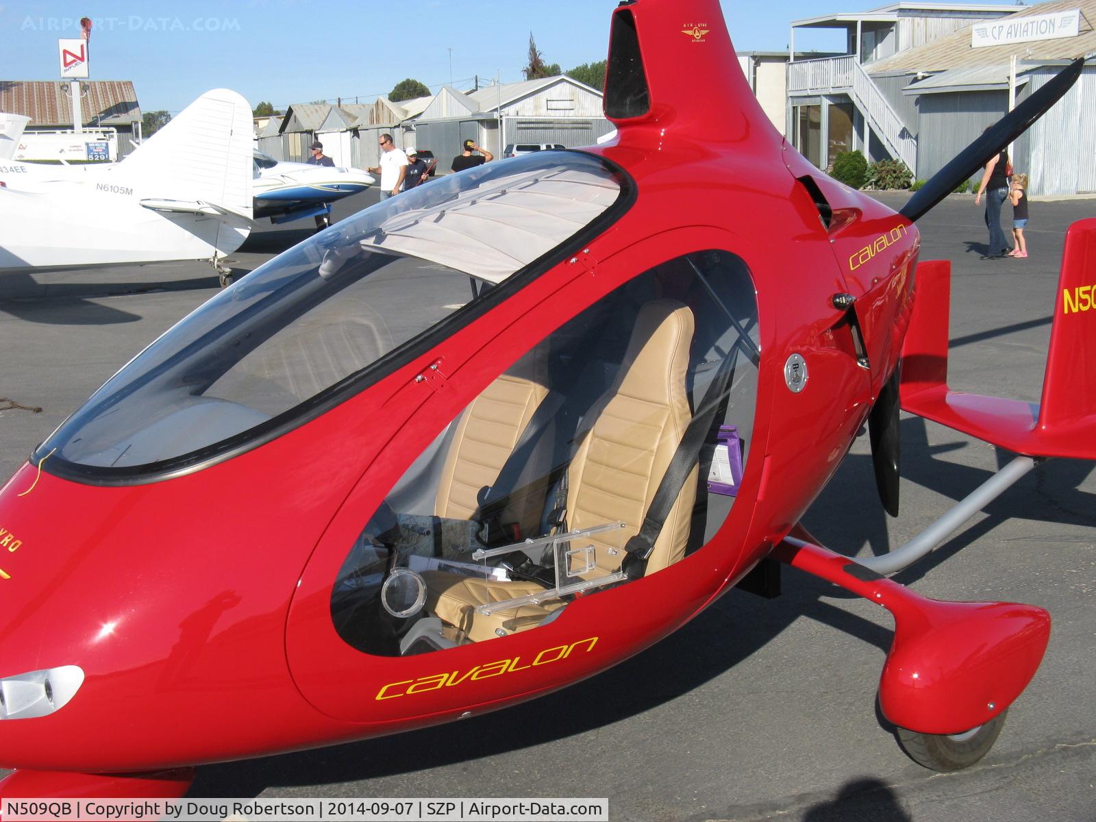 N509QB, 2014 AutoGyro Cavalon C/N V00138, 2014 Burton Autogyro Gmbh CAVALON, Rotax 914UL Turbocharged 93.3 Hp pusher, 3-blade prop, Experimental class autogyro, deluxe cabin for two with great visibility. Superb workmanship and finish!